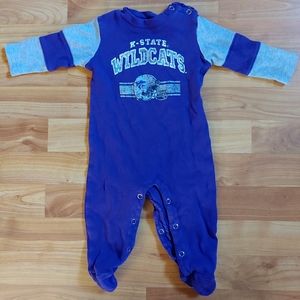 K-State Wildcats Long Sleeve Baby Bodysuit
